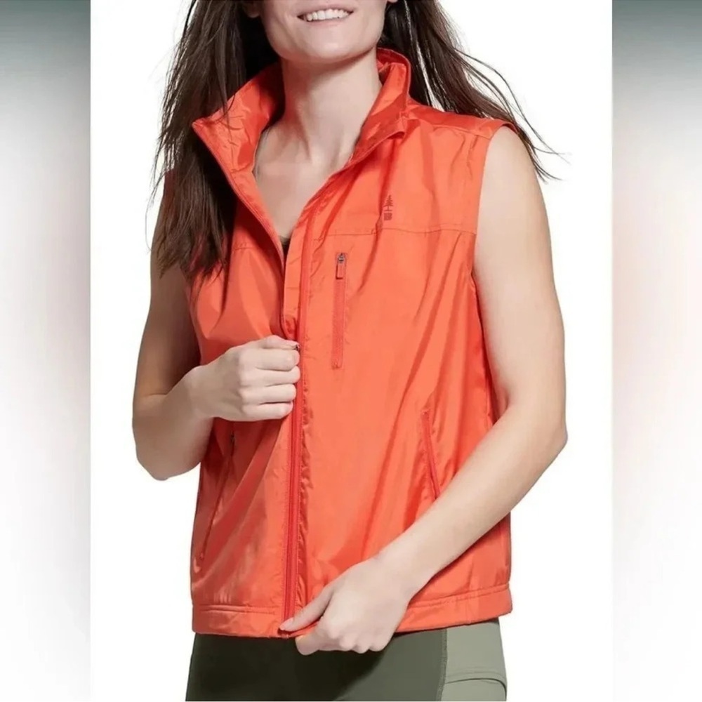 Bass Outdoor Women's Kennebec Convertible Jacket - Paprika NWT - Picture 8 of 9
